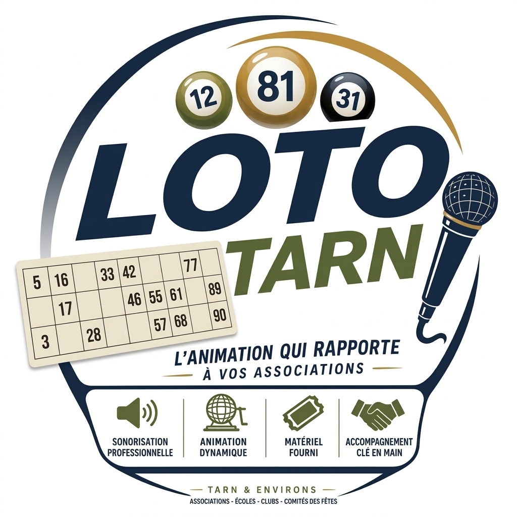 animation de loto associatif dans le tarn